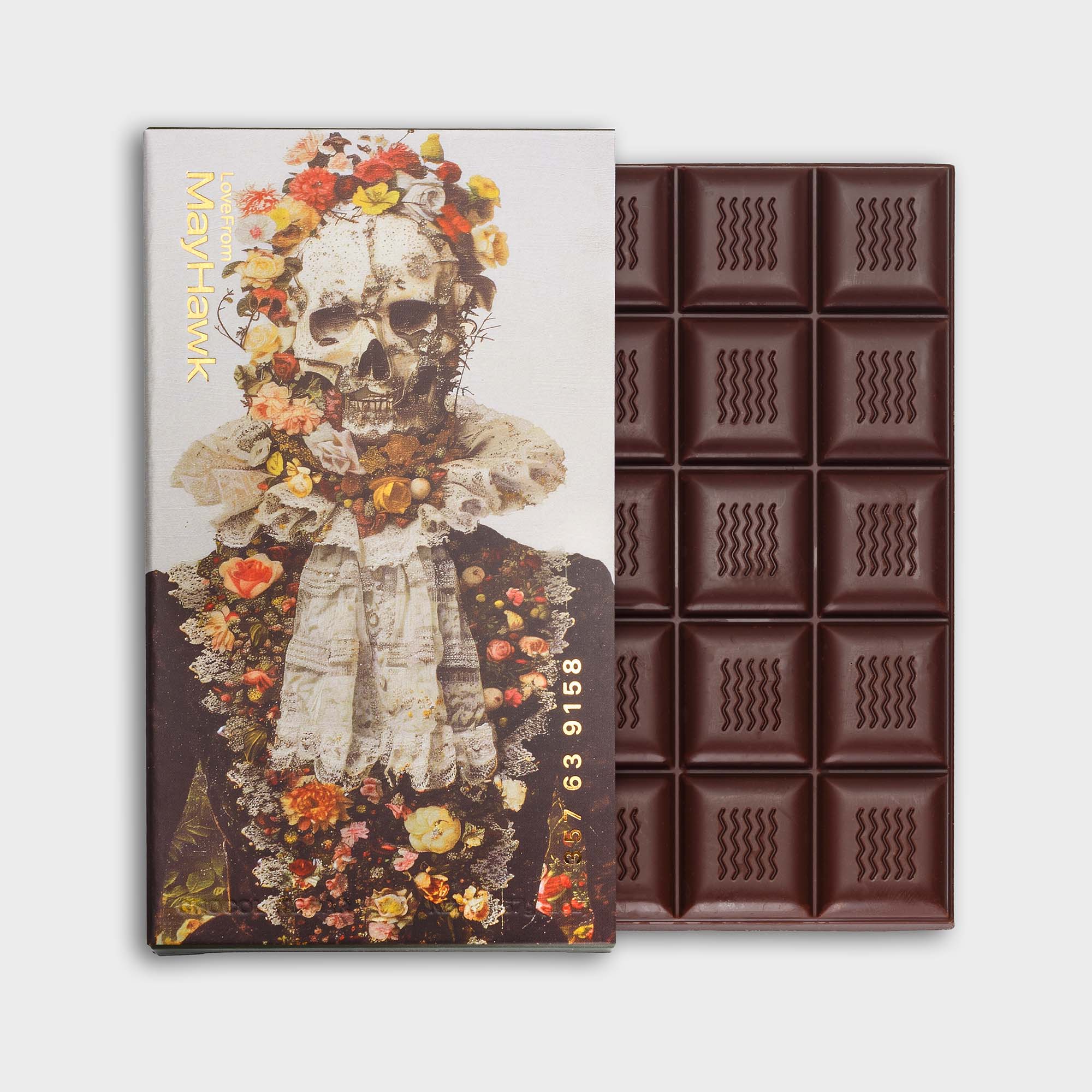 London Gin with Garden Mint Chocolate Bar and Box