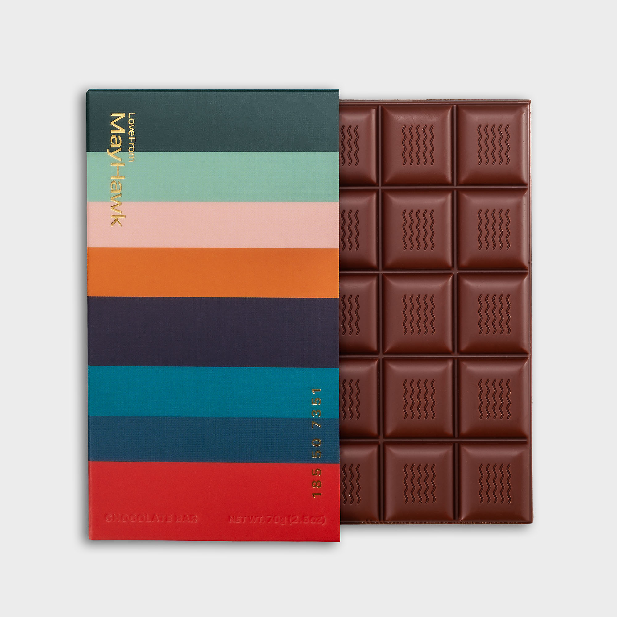 The Winter Nine Chocolate Bar and Box