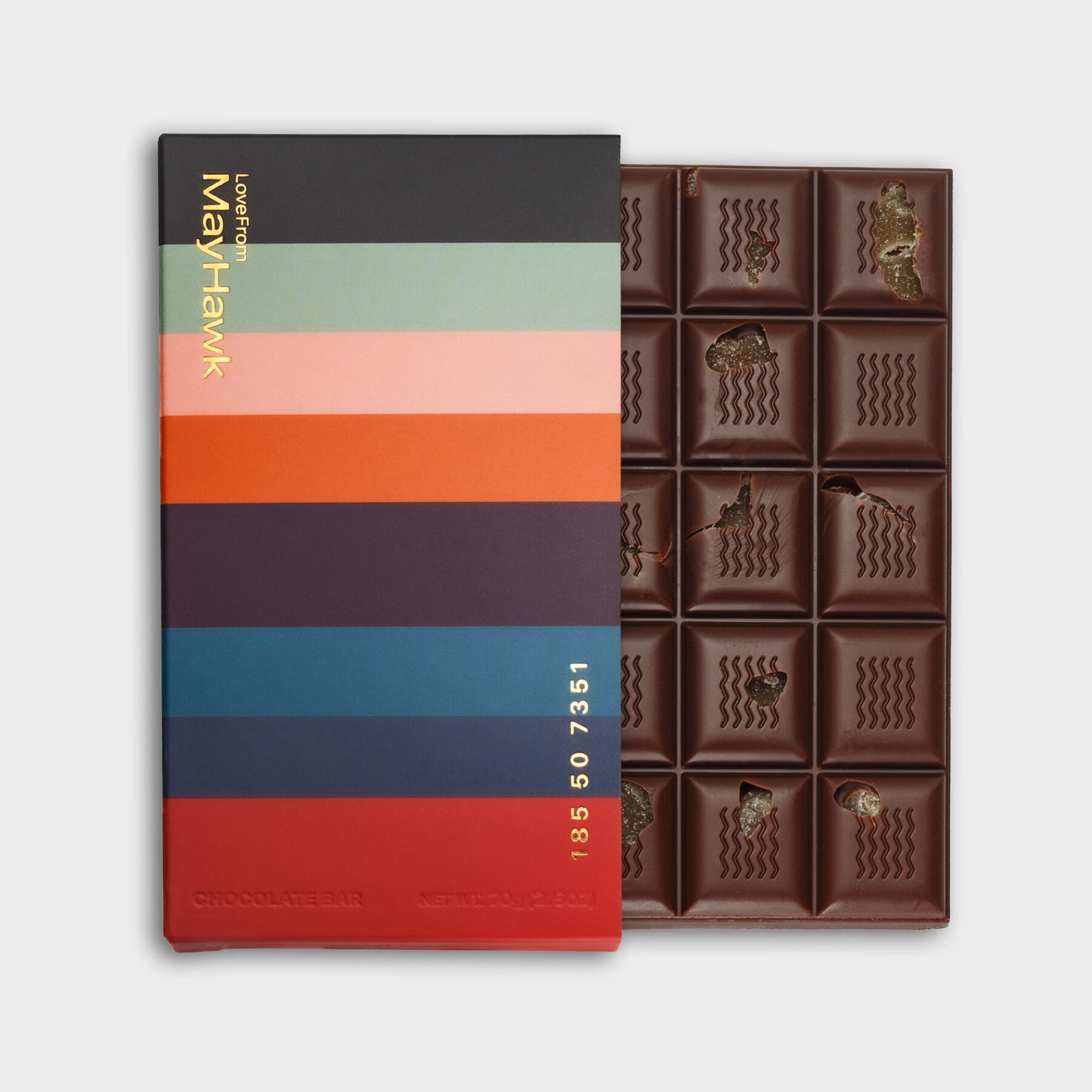 The Winter Nine Chocolate Bar and Box