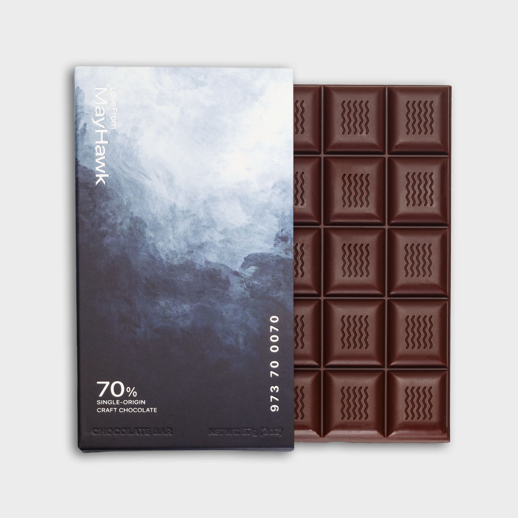 Midnight Seventy Chocolate Bar and Box